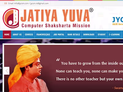 Educational Brand Website