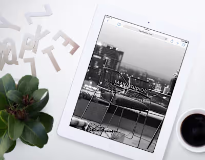 LAAN Studio - website