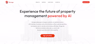 Website design and development for Brange