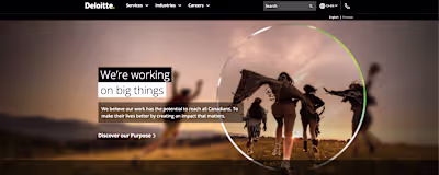 Deloitte.com Global Relaunch