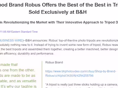 Press Release: Robus Brand Launch