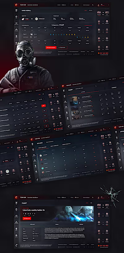Cybercube Platform Landing Page