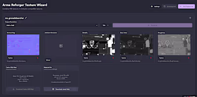 Arma Reforger Texture Wizard Development