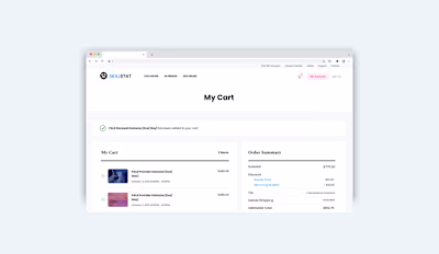 Multistep checkout for SkillStat Revamp