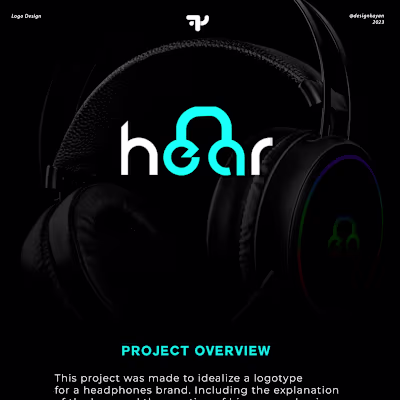 Headphone Logo | Hear on Behance