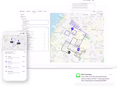 Route Optimizations for logistic Web Application
