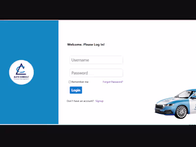 Autoconsult LLC Client Portal