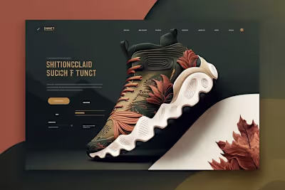 Modern Shoes Store – Figma UI/UX Design