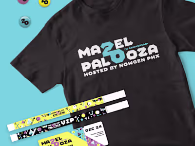 Brand Identity Development for Anniversary Celebration