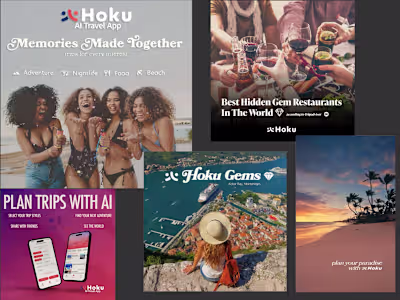 Hoku Social Media Ad Development