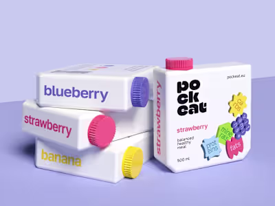 Pockeat Drink Identity&Packaging :: Behance