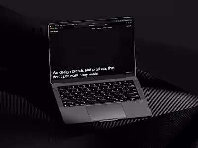 UIGO Studio - Website Design Mockup