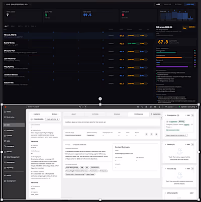 AI Lead Qualification & CRM