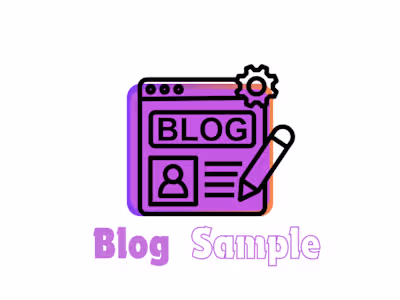 Blog Sample