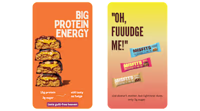🍫 Social Media Spec Ads | Misfits Health