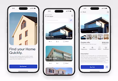 Real Estate Application Design