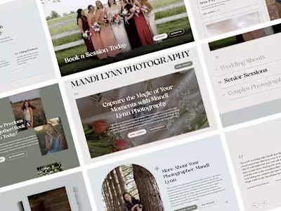 Showcasing Beautiful Portfolio Work for Mandi Lynn Photography