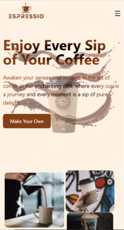 Coffee Lovers Web Application