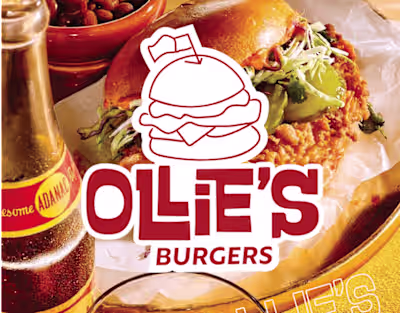 ollie's burger branding :: Behance