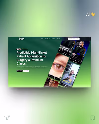 ThriveDoc Medical Studio Website Design and Development