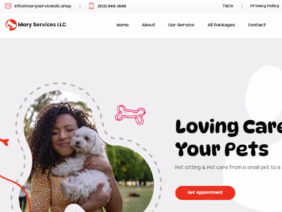 Mary Services LLC – An Ultimate Pet Care Solution Service