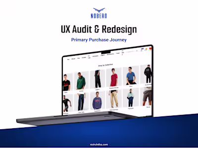 UX Audit and Redesign of Nobero