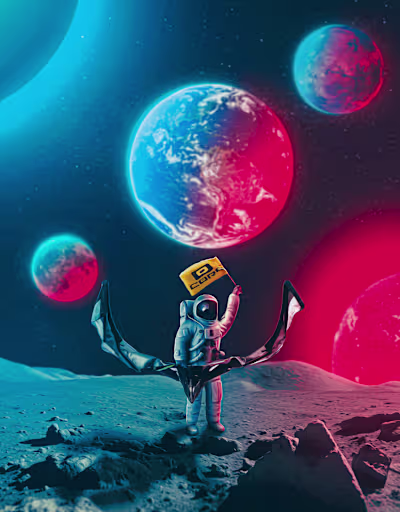 Photoshop (astronaut on mission)