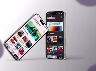 Music Streaming App Design
