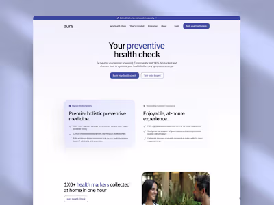 Aura - The Latest in Preventative Medicine