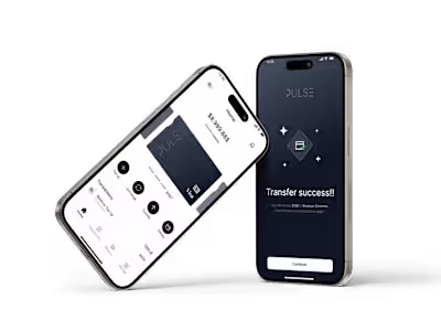 Crypto Wallet App Design (UI/UX)