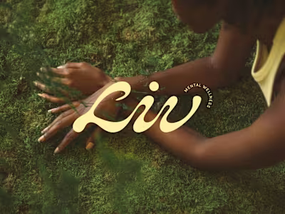 Brand Identity for LIV Mental Wellness