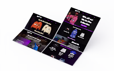 Slept On: Website & Social Media Content Design