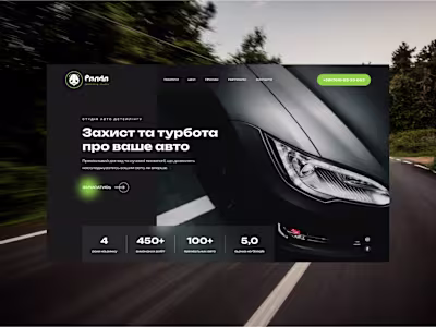 PANDA Detailing Studio - website redesign