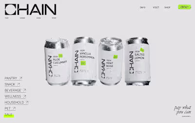 Chain Corner Store is a modern, pay-what-you-can corner stor...