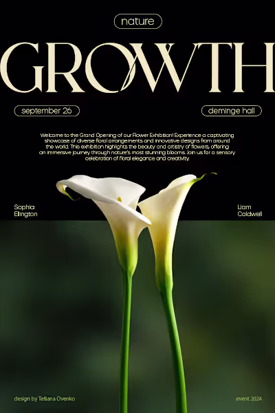 Growth Poster Design