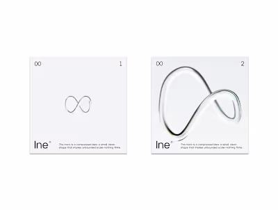 Ine - Tech brand concept