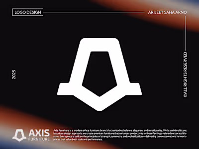 Letter A - Chair Logo