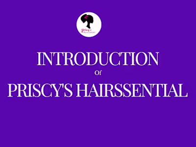 Brand Introduction and Strategy for Priscy's Hairssential