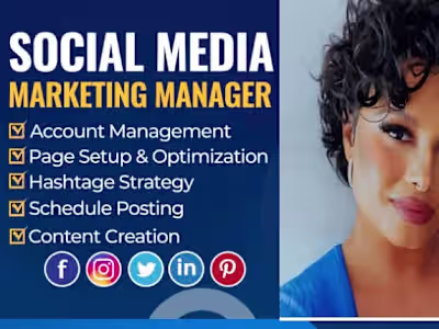 I will be your social media manager