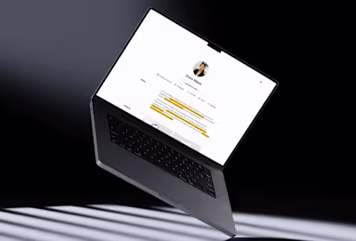 Rezume - Online Resume Framer Template