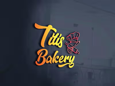 Titis Bakery logo design 