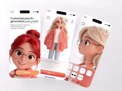 AI Avatar Creator Mobile App