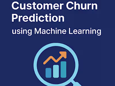 Customer Churn Prediction Pipeline