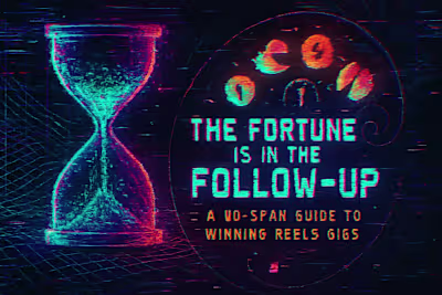 The Fortune is in the Follow-Up: A No-Spam Guide to Winning Reels Gigs