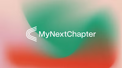 My Next Chapter | Branding and website for coaching business.