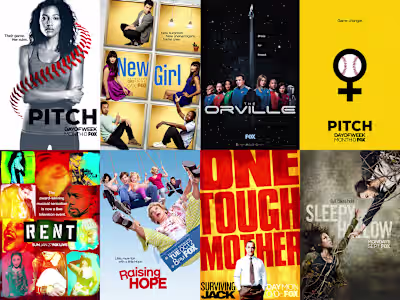 Various TV Posters / Key Art for Fox