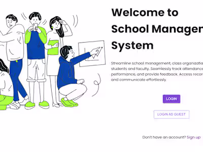 School Management System