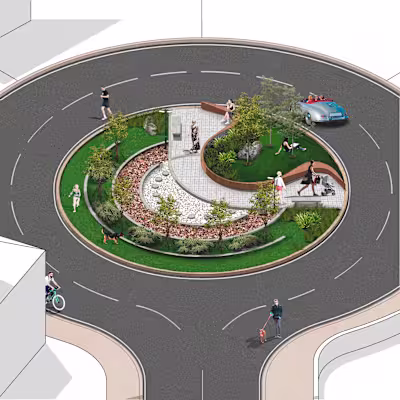 ROUNDABOUT LANDSCAPE