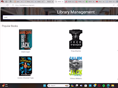 Online Book Store ( Book Search)
