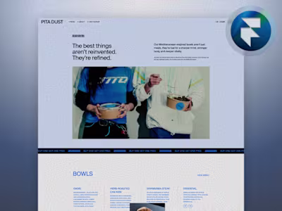Pita Dust Website